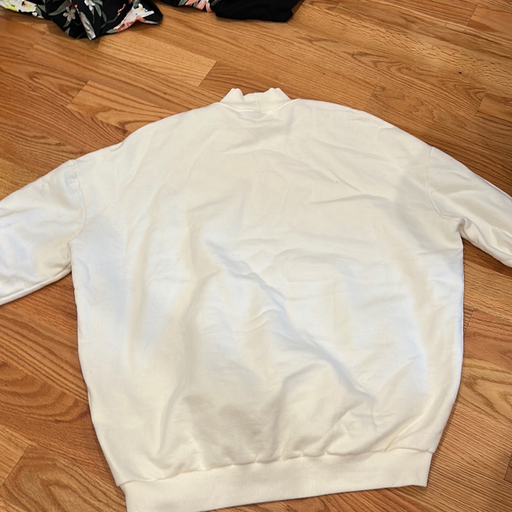 Oversized turtleneck “dress”